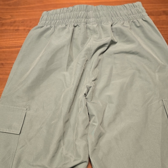 Adidas NWT Original 3 Stripe Green Track Cargo Pants Women's Small - Picture 7 of 9